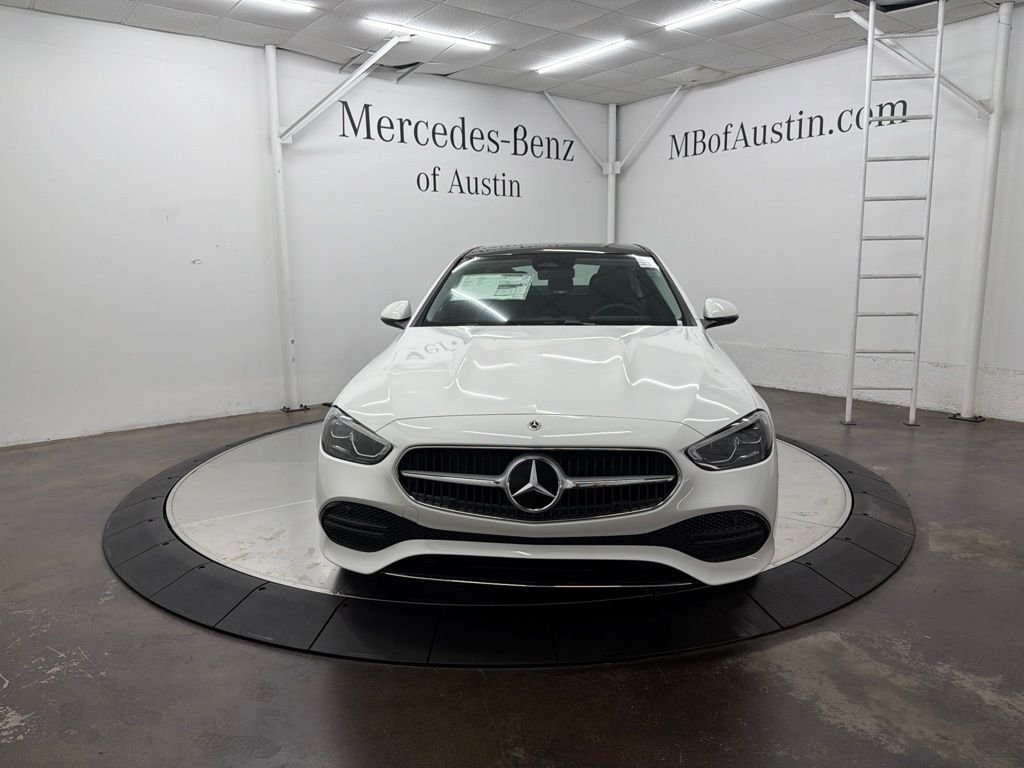 New 2026 Polar White Mercedes-Benz C 300 image 2