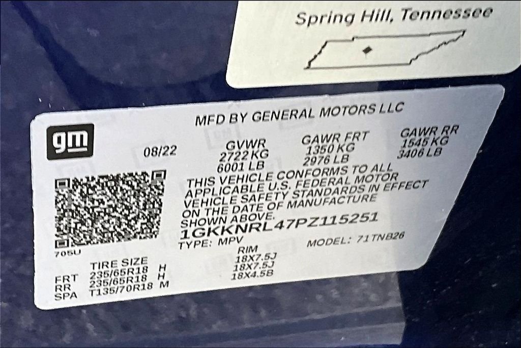 Used 2023 Ultra Blue Metallic GMC SLE image 33