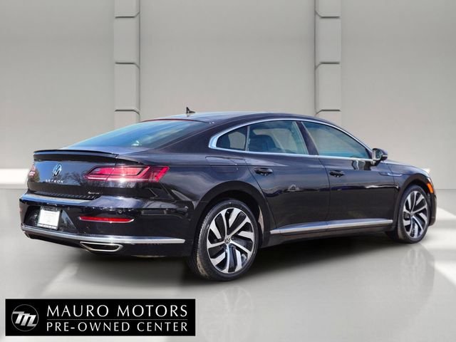 Used 2021 Black Volkswagen 2.0T SEL R-Line image 3
