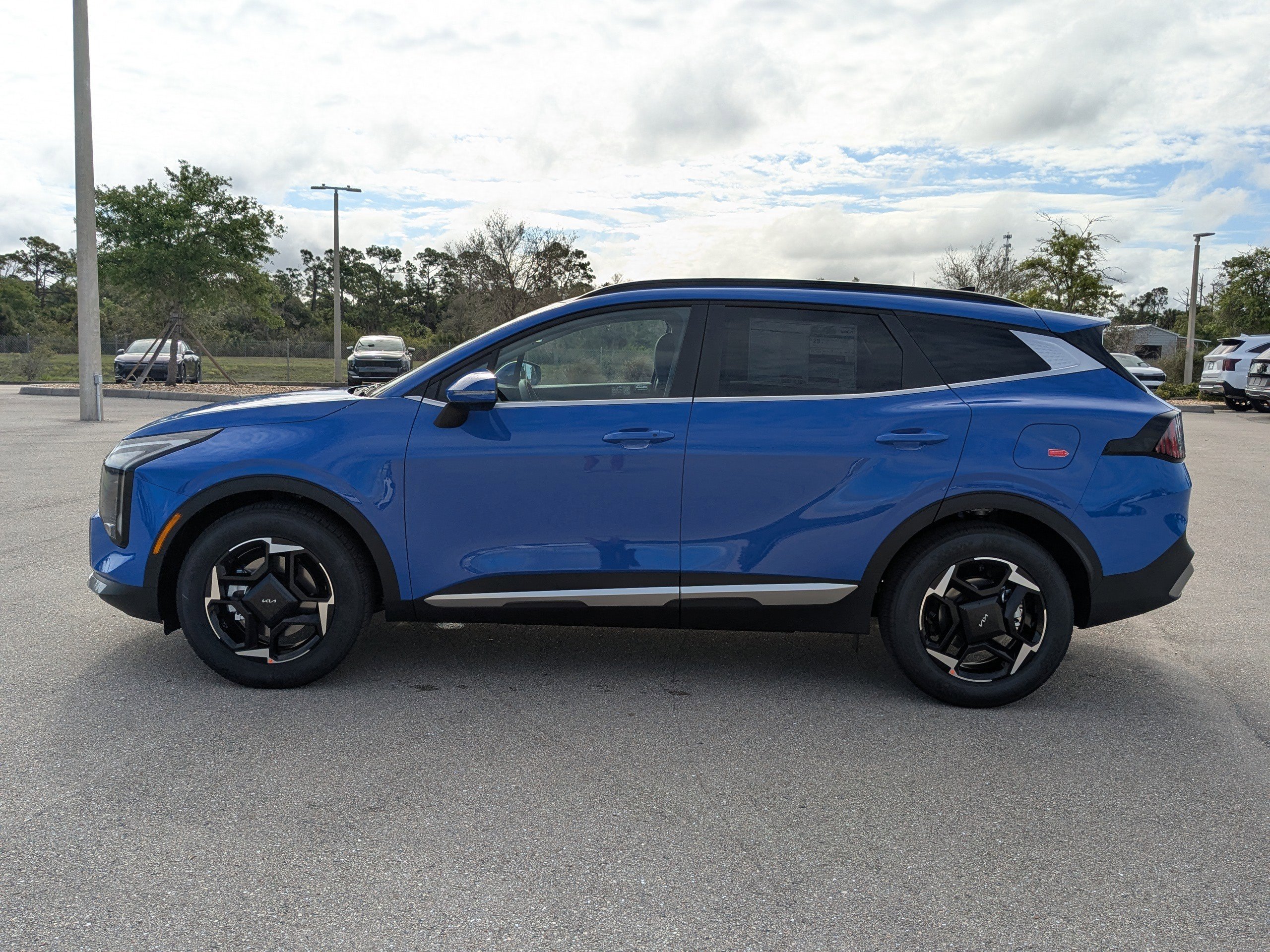 New 2026 Nebular Blue Kia EX image 8