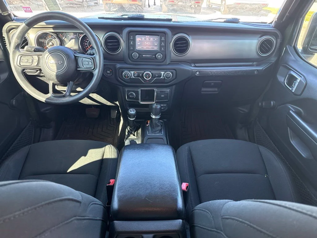 Used 2021 Sarge Green Clearcoat Jeep Unlimited Sport image 11