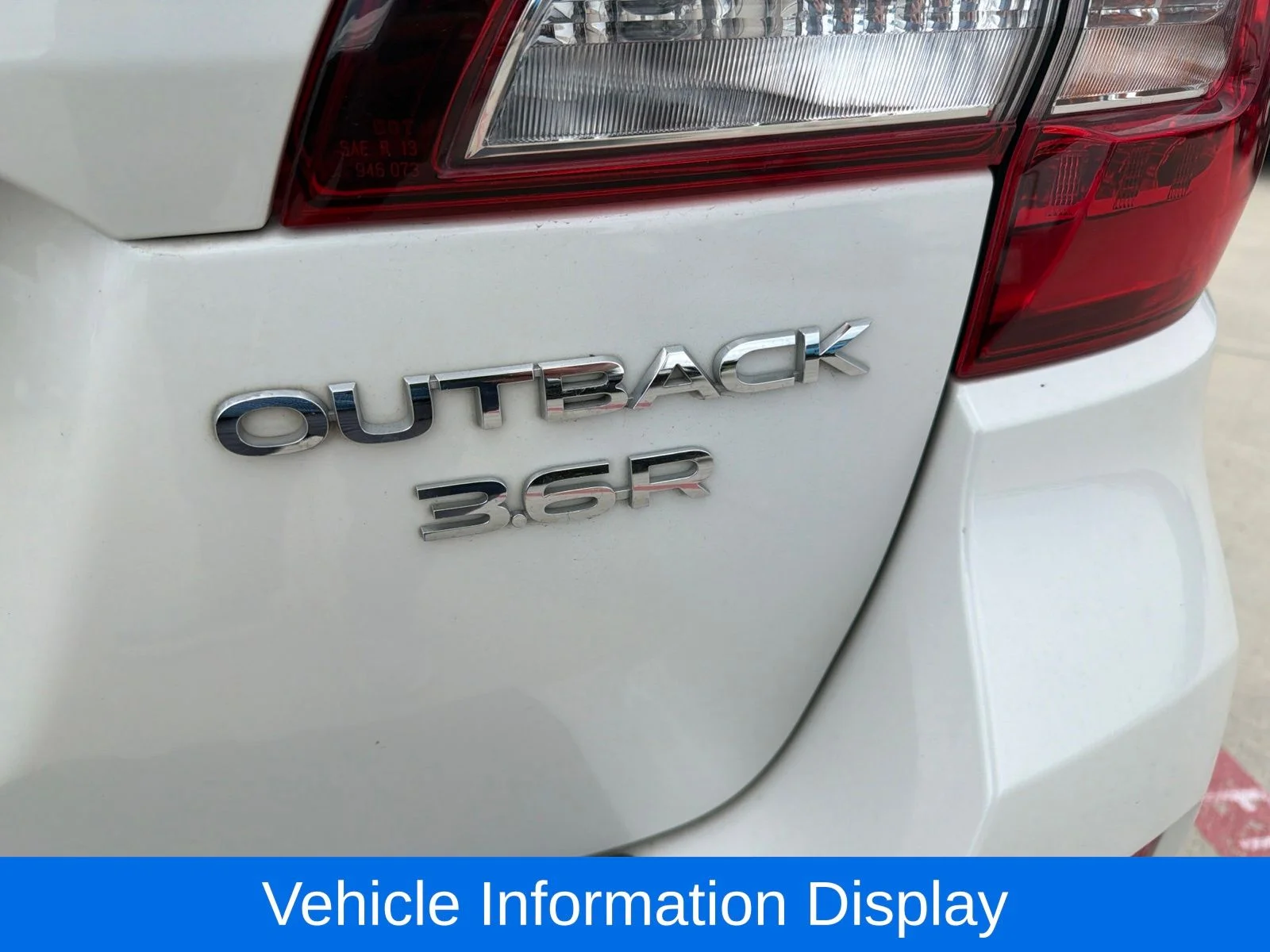 Used 2016 White Subaru 3.6R image 9