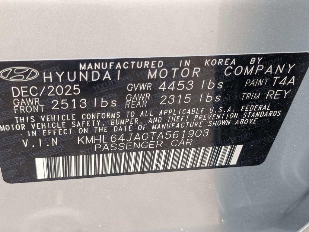 New 2026 Silver Hyundai SEL Sport image 18