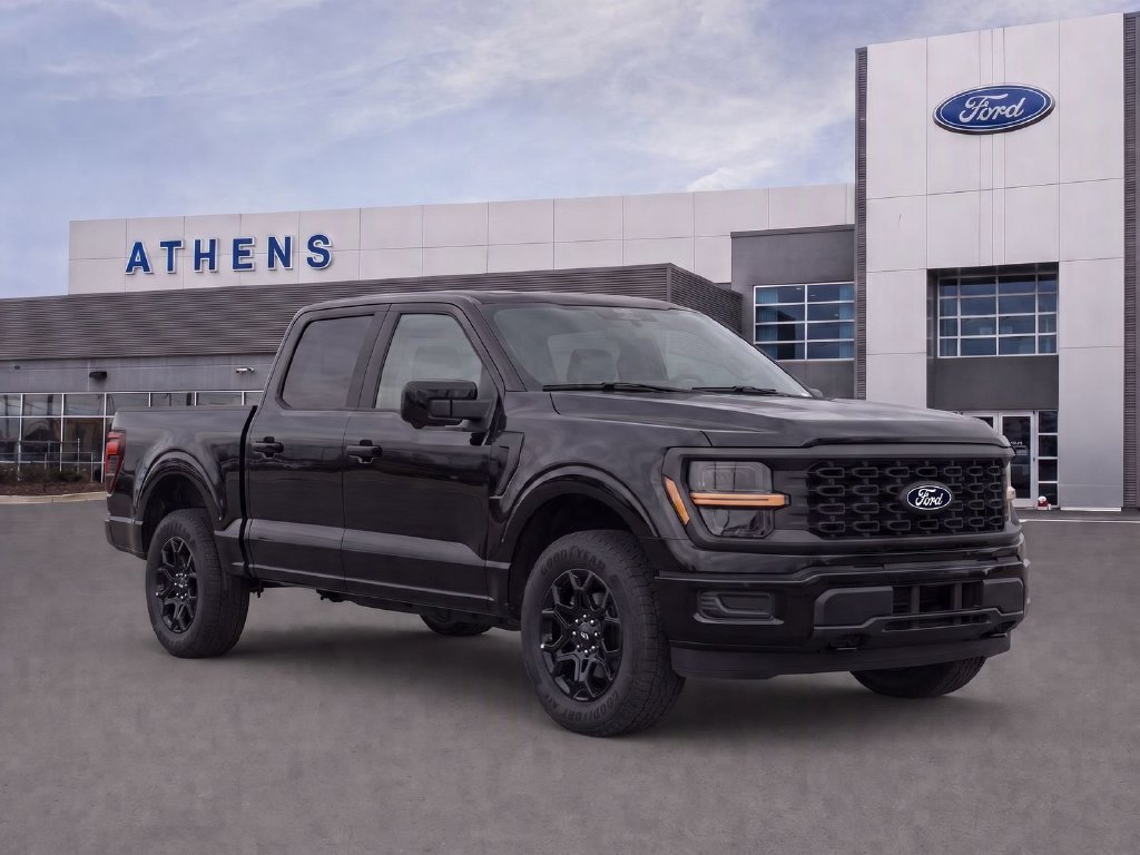 New 2026 Agate Black Metallic Ford STX® image 1