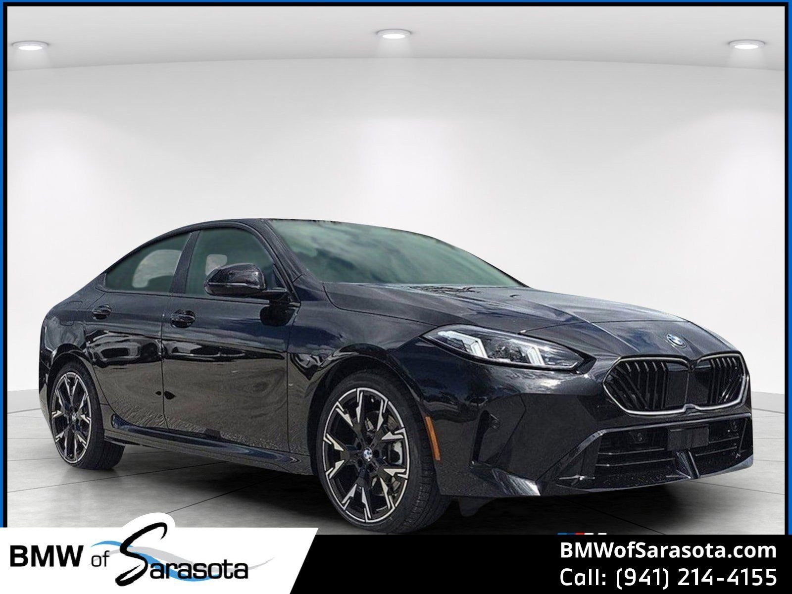 Black Sapphire Metallic 2026 BMW 2 Series 228 Gran Coupe FWD Sedan Front-Wheel Drive 7-Speed Automatic