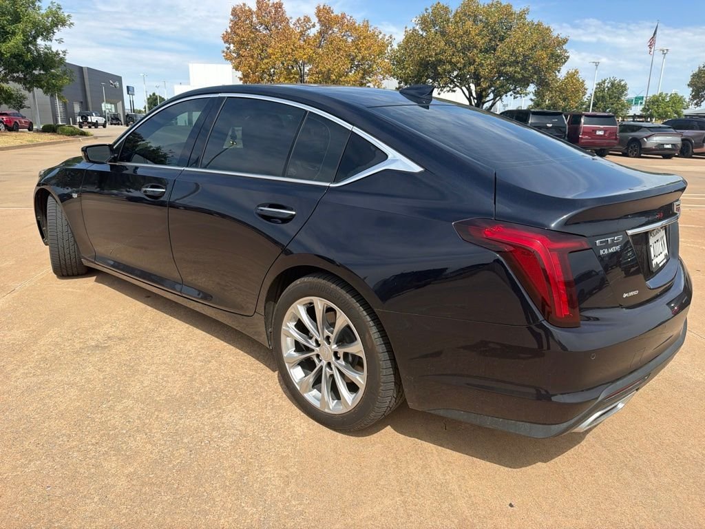 Used 2021 Blue Cadillac Premium Luxury image 2