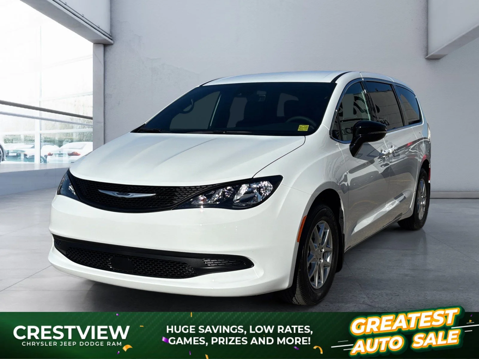 New 2027 BRIGHT WHITE Chrysler SXT image 1