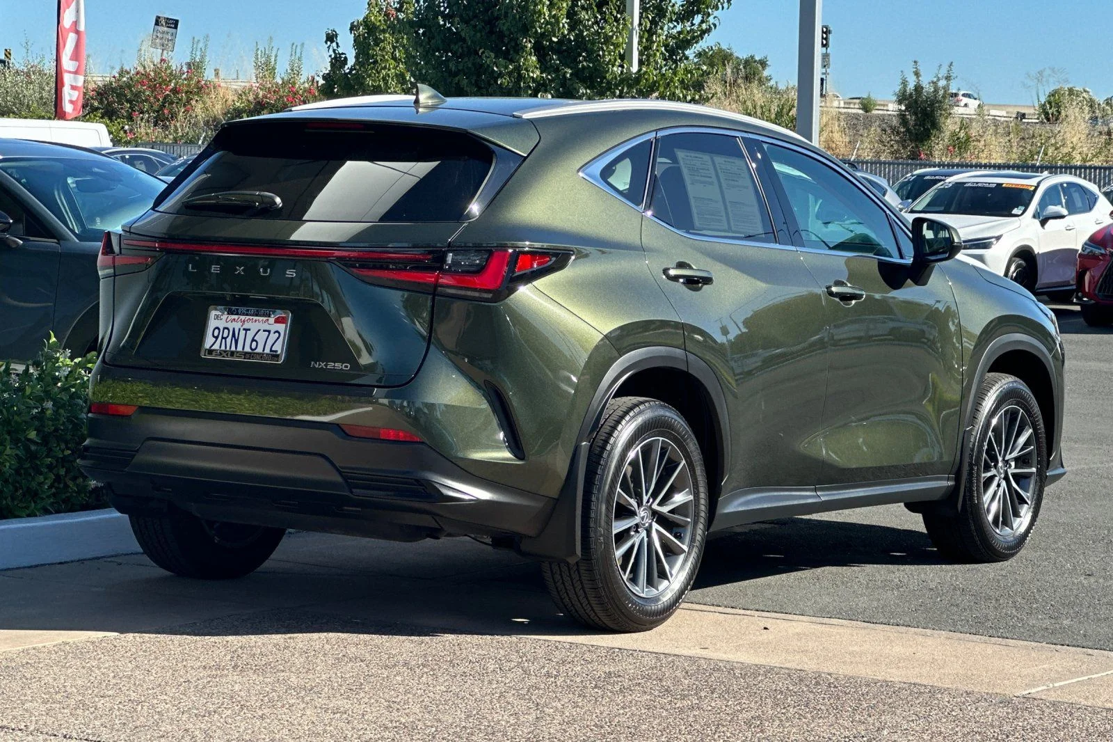 Used 2025 Green Pearl Lexus 250 Premium image 4