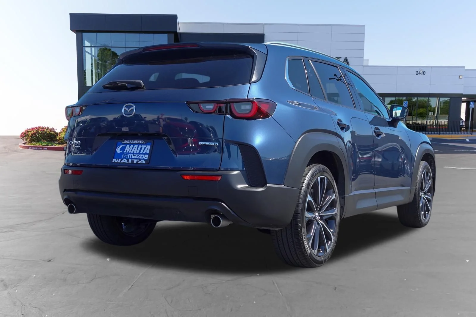 Certified Used 2025 Ingot Blue Metallic Mazda 2.5 S Premium Plus Package image 4