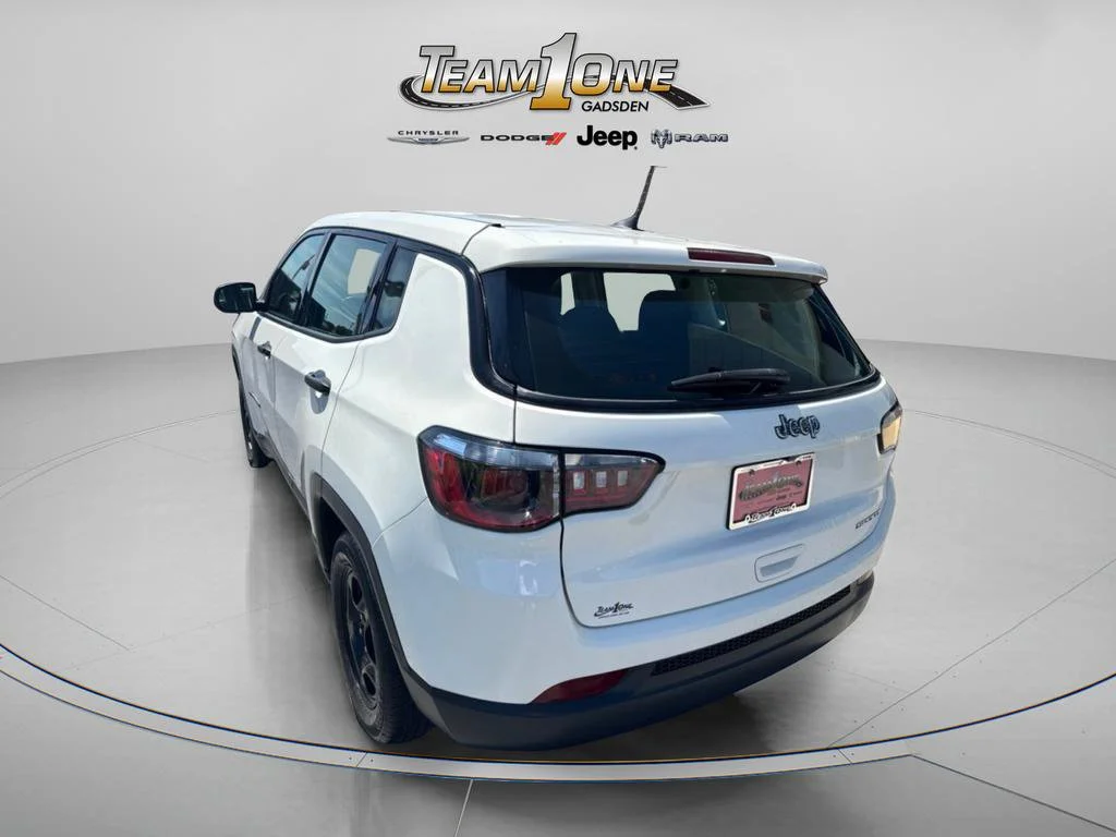 Used 2021 White Clearcoat Jeep Sport image 7
