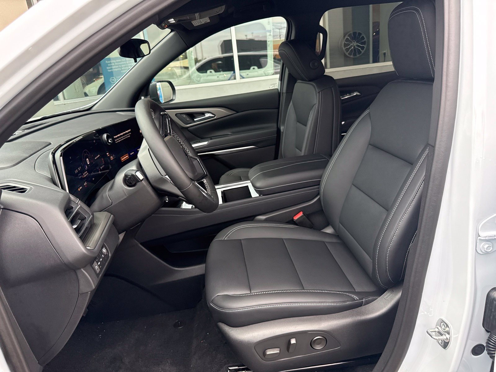 New 2027 Polar White Tricoat Chevrolet LT Midnight Edition with Evotex Seating image 18