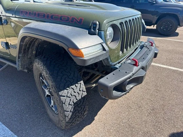 Used 2021 Green Jeep Unlimited Rubicon image 4