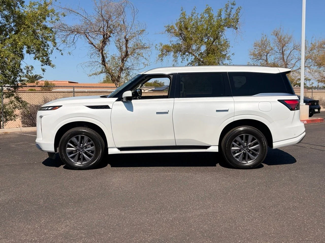 Certified Used 2026 Radiant White INFINITI Pure image 3