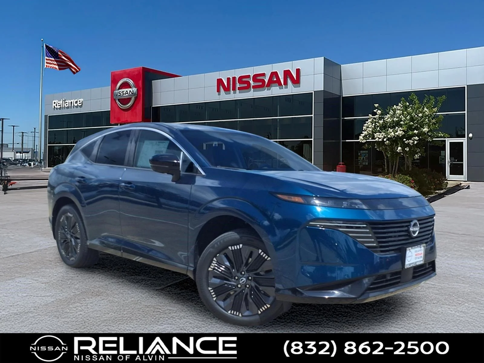 New 2026 Blue Nissan Platinum image 1