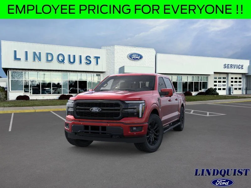 New 2026 Ruby Red Metallic Tinted Clearcoat Ford Lariat® image 2