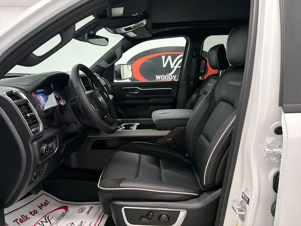 New 2026 Bright White Clear-Coat Exterior Paint RAM Laramie image 8