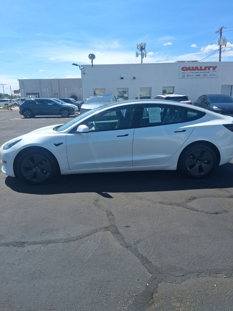 Used 2023 Tesla Model 3 Long Range with VIN 5YJ3E1EB8PF593732 for sale in Albuquerque, NM