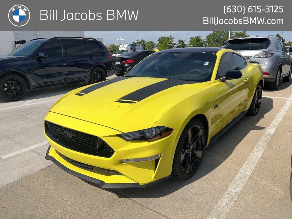 Used 2021 Grabber Yellow Ford GT Premium image 1