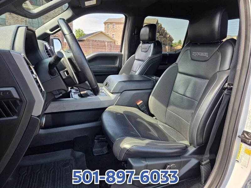 Used 2019 Oxford White FORD RAPTOR 4WD SUPERCREW 5.5