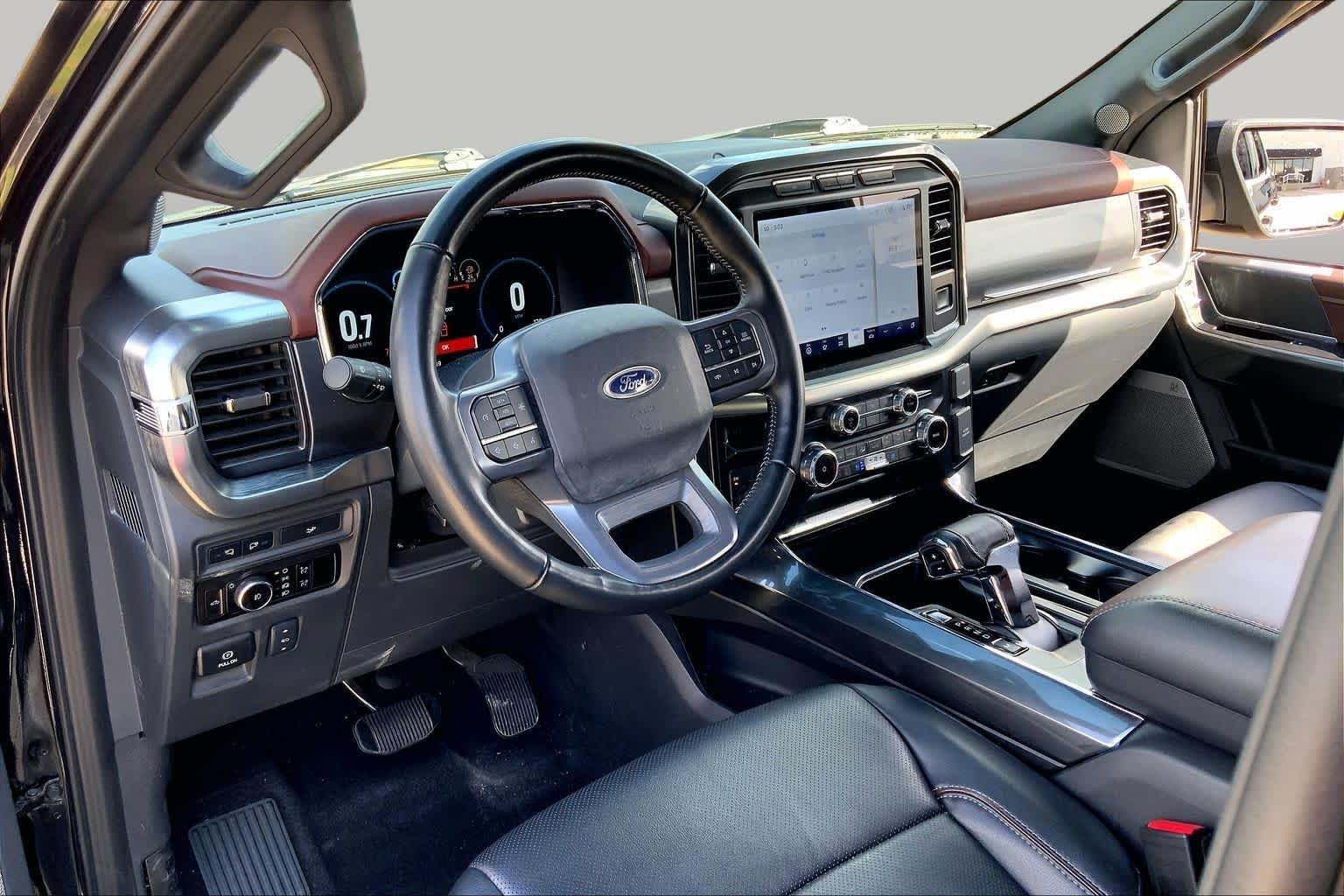 Certified Used 2023 Agate Black Metallic Ford LARIAT image 17