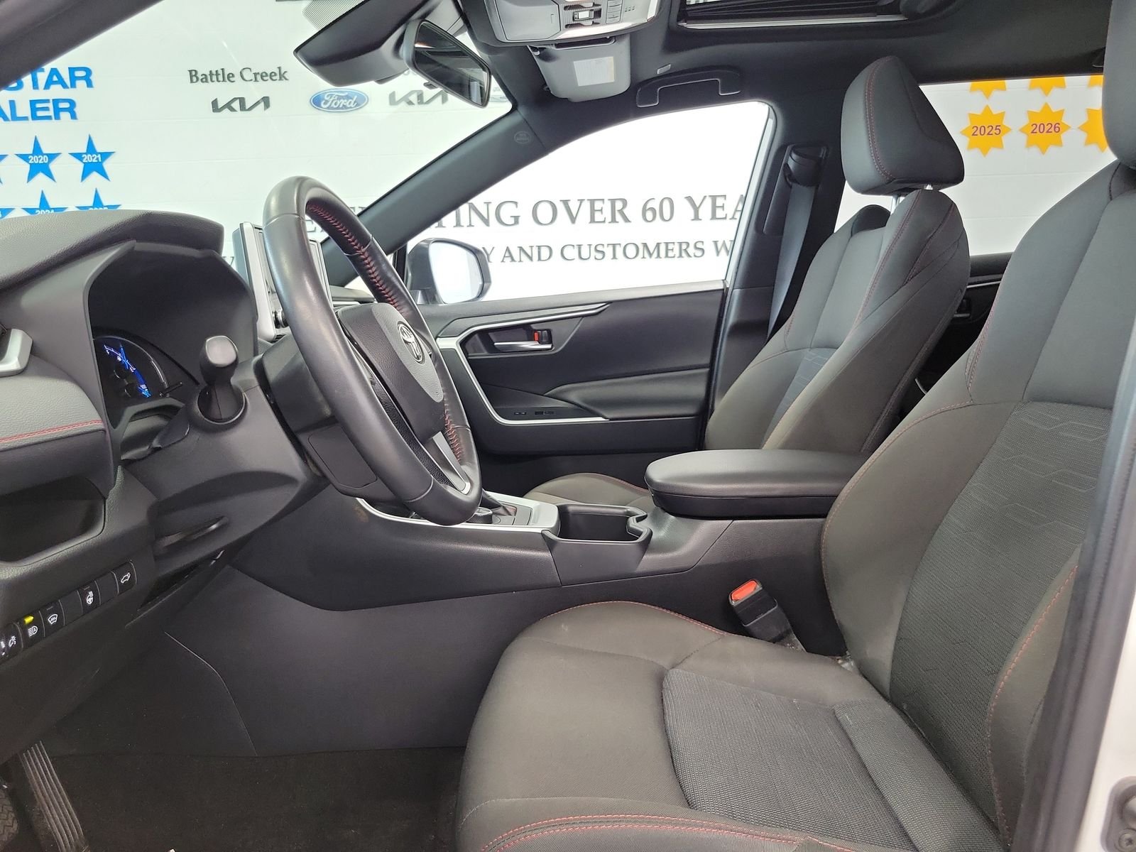 Used 2024 White Toyota SE image 8