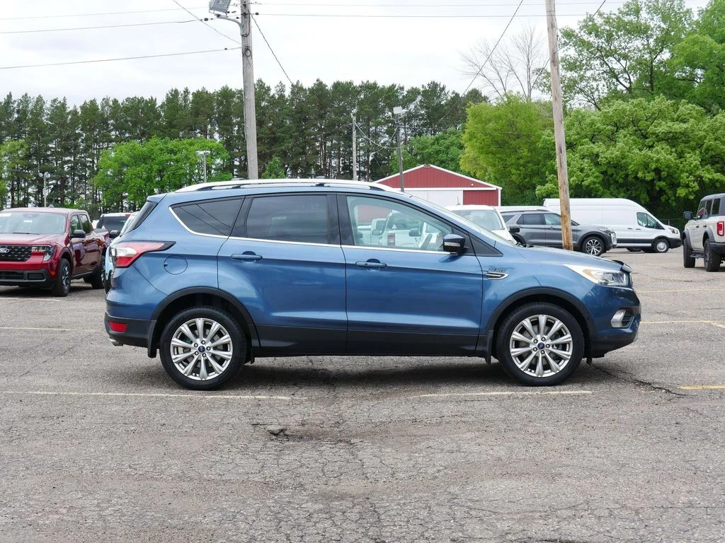 Certified 2018 Ford Escape Titanium with VIN 1FMCU9J9XJUC48569 for sale in White Bear Lake, Minnesota