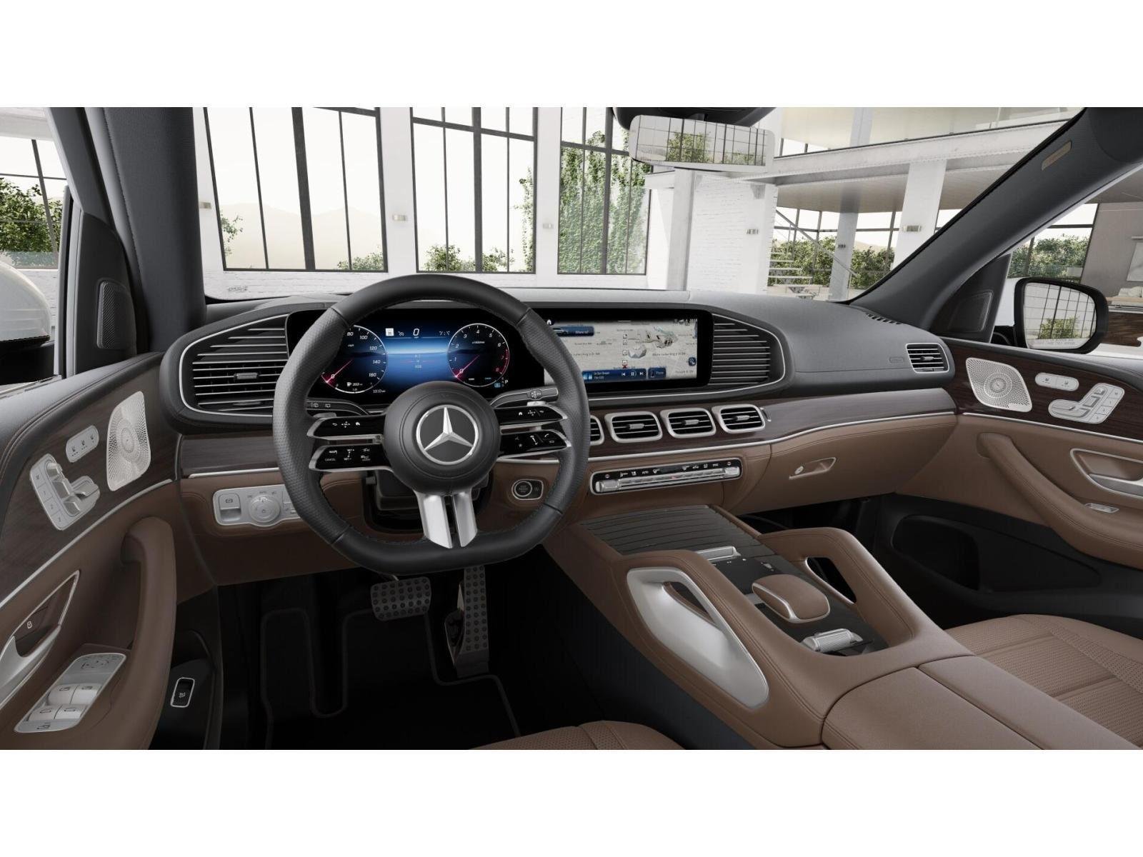 New 2026 MANUFAKTUR Moonlight White Metallic Mercedes-Benz GLS 450 image 4