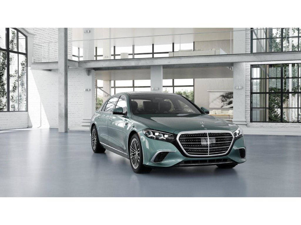 New 2027 Verde Silver Metallic Mercedes-Benz S 580 image 9