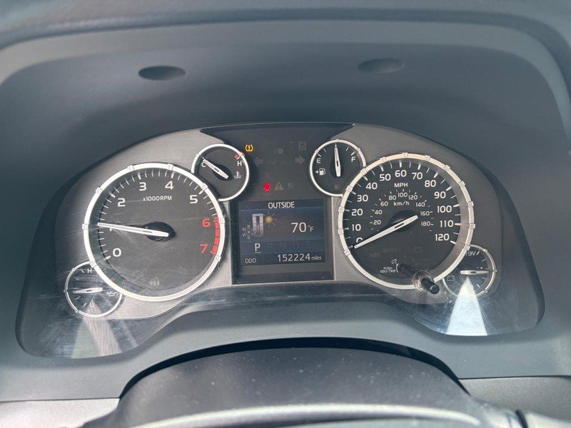 Used 2014 Black Toyota CrewMax 5.7L FFV V8 6-Spd AT SR5 (Natl) image 22