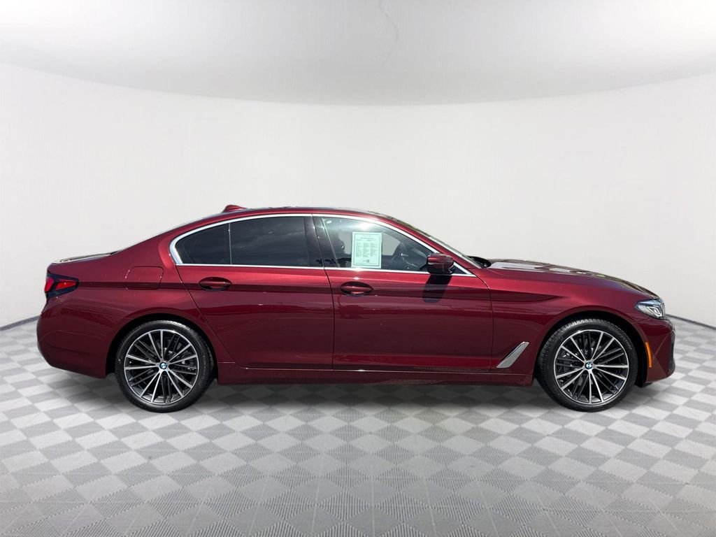 Used 2023 Red Metallic BMW 530i image 3