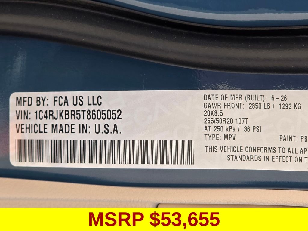 New 2026 Steel Blue Jeep Limited image 43