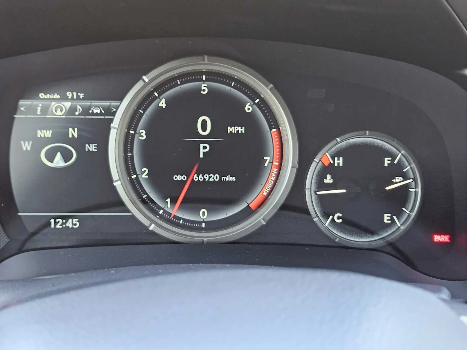 Certified Used 2022 ULTRA WHITE Lexus F SPORT Handling image 10