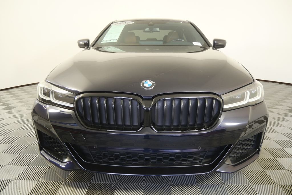 Certified Used 2023 Carbon Black Metallic BMW 540i image 8
