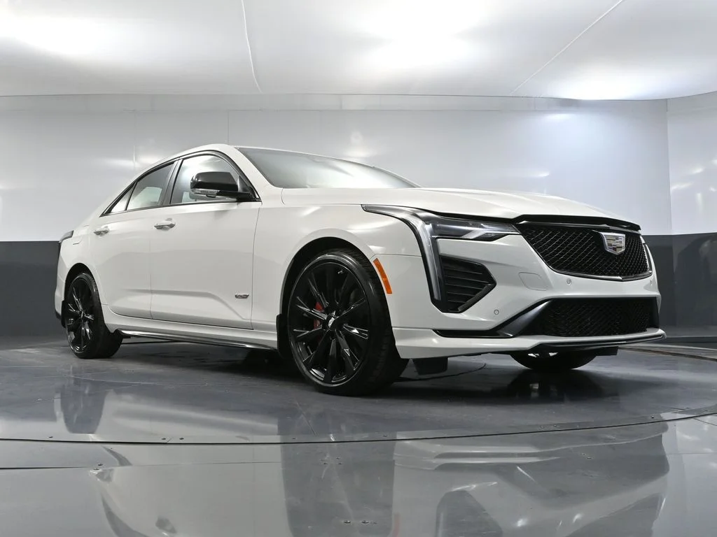 Certified Used 2023 White Cadillac V-Series image 45
