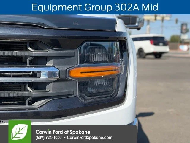 Used 2024 Oxford White Ford XLT image 9