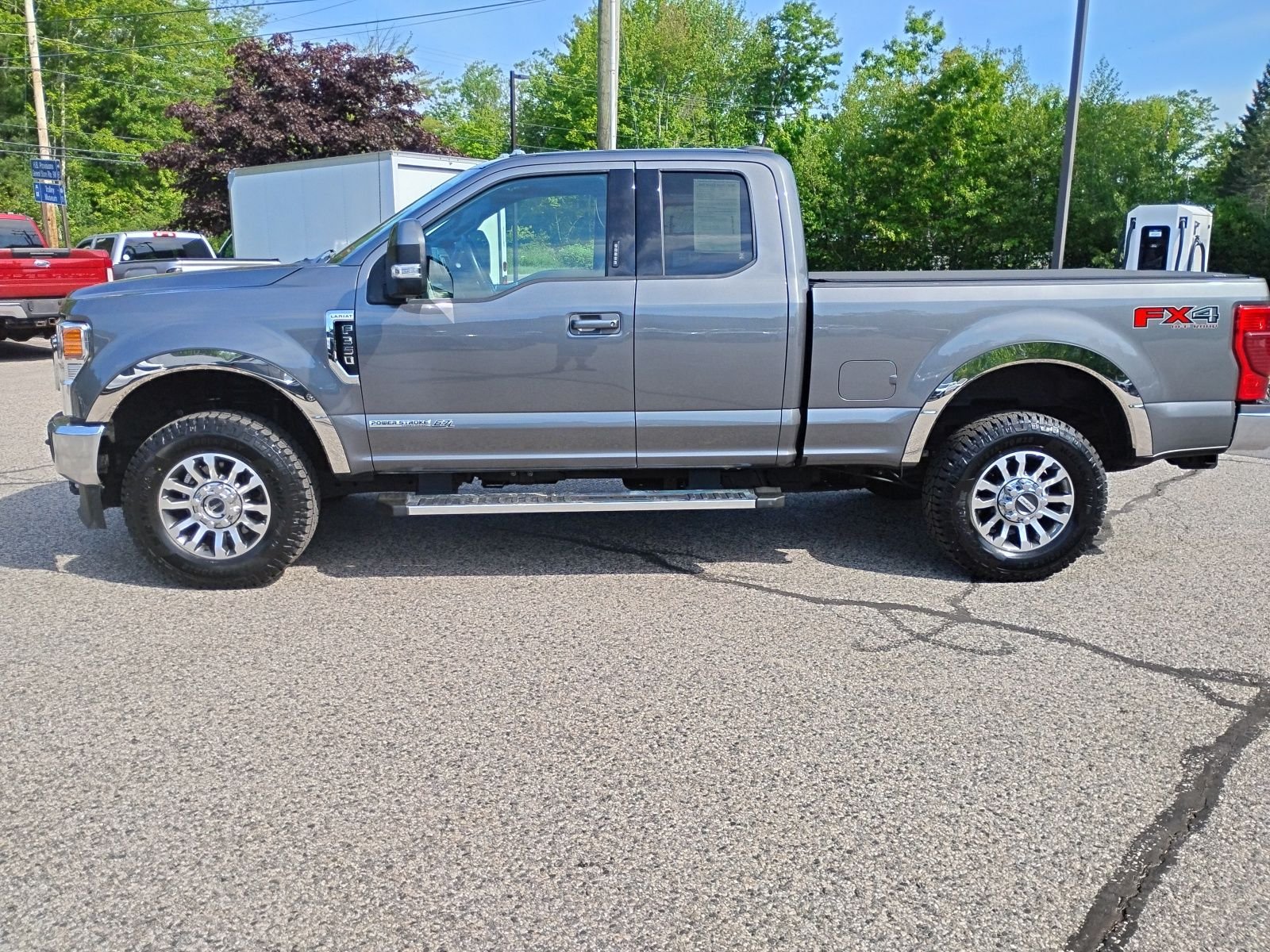 Certified Used 2022 Gray Ford Lariat image 4