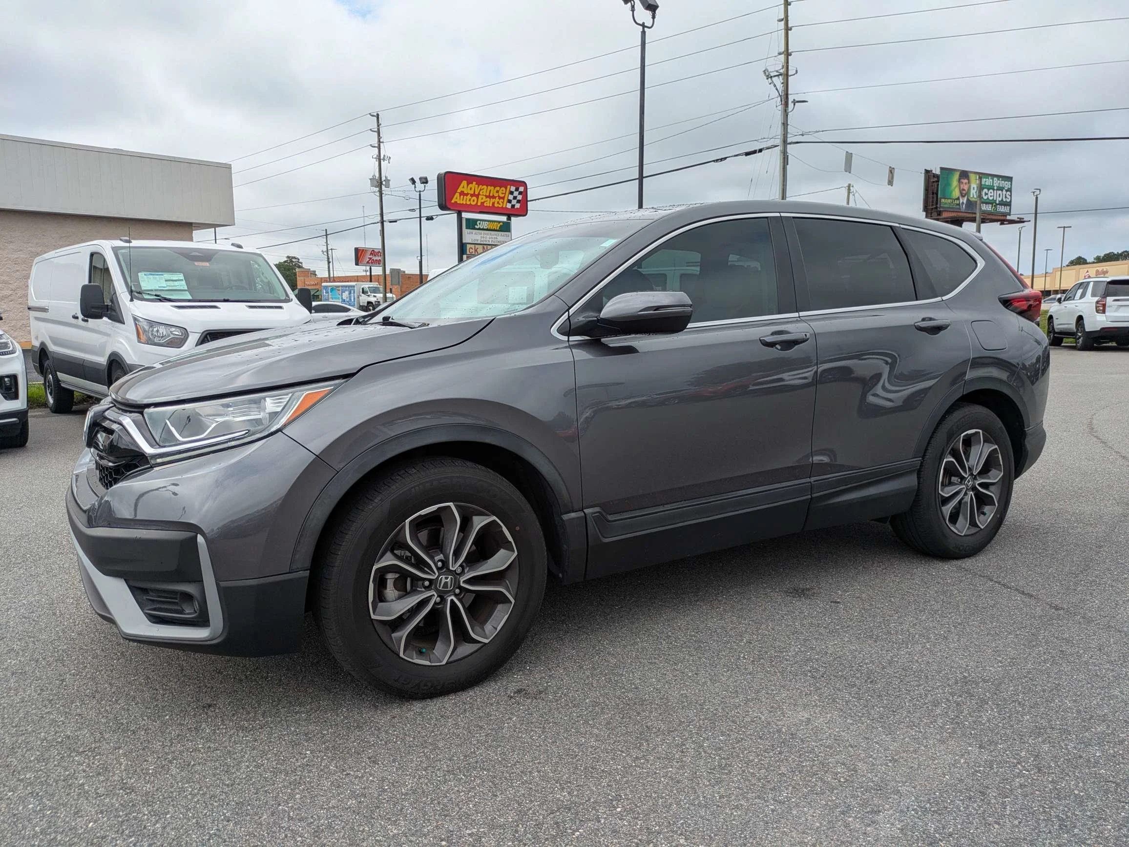 Used 2020 Sonic Gray Pearl Honda EX-L w/Honda Sense Safety System, Leather, & Moonroof image 8