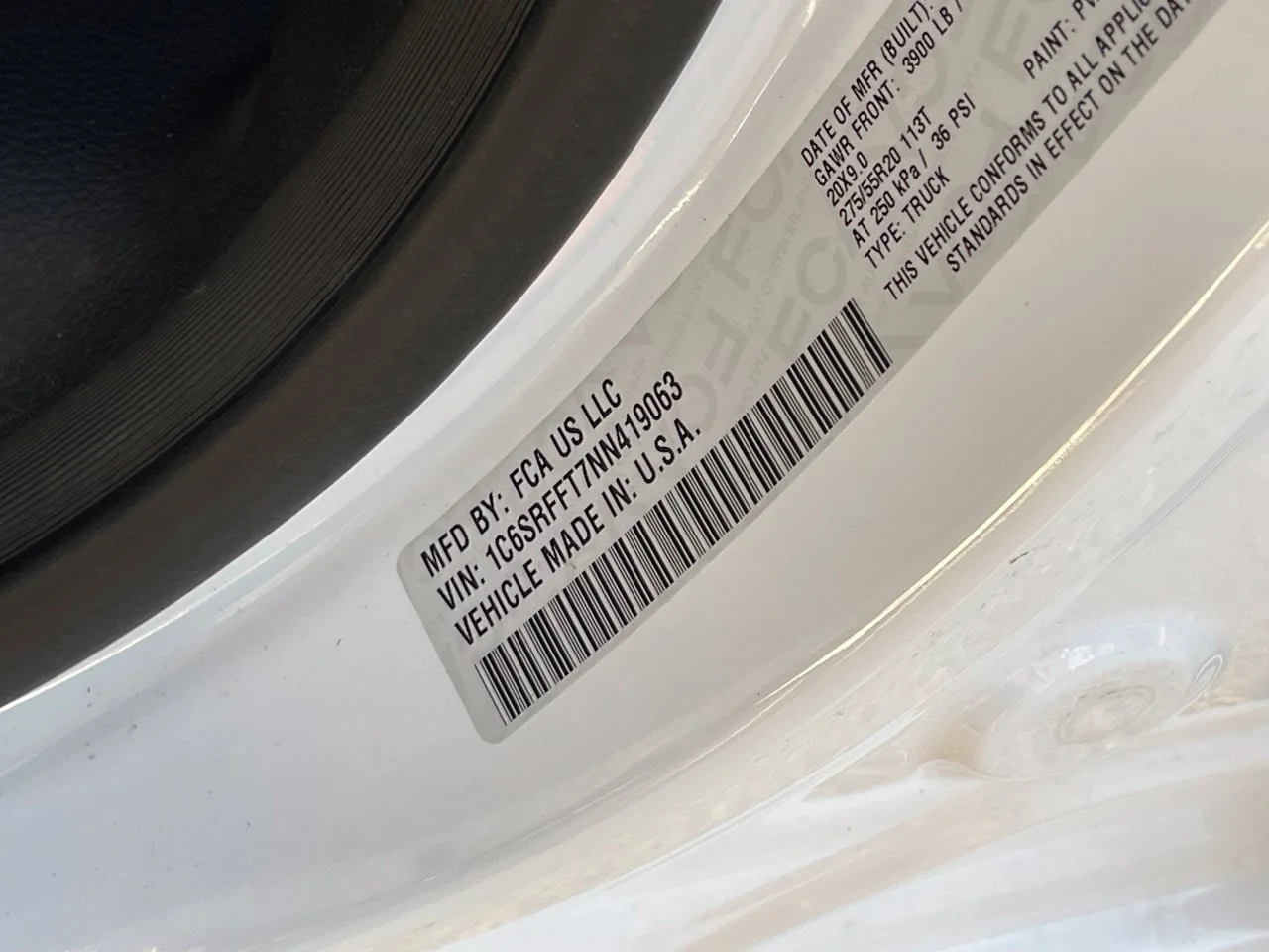 Used 2022 Bright White Clearcoat Ram Big Horn/Lone Star image 34