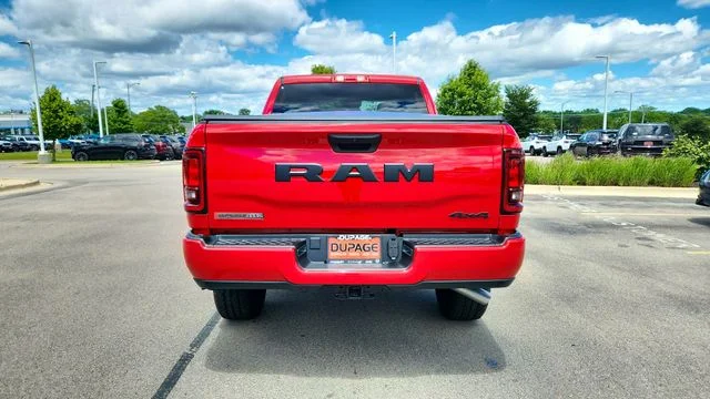 New 2026 Flame Red Clear-Coat Exterior Paint RAM Big Horn image 6