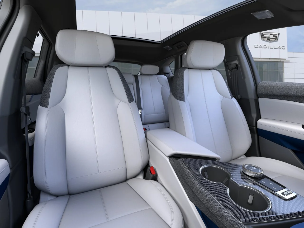 New 2026 Vibrant White Tricoat Cadillac Sport image 16