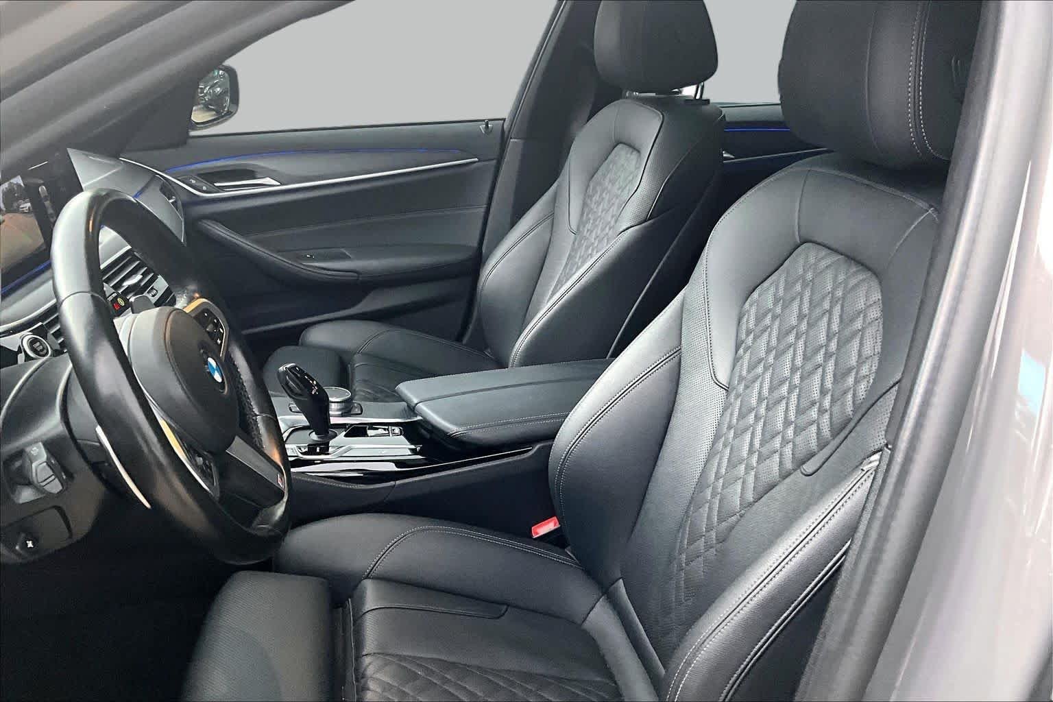 Used 2021 Bernina Grey Amber Effect Metallic BMW 540i image 7