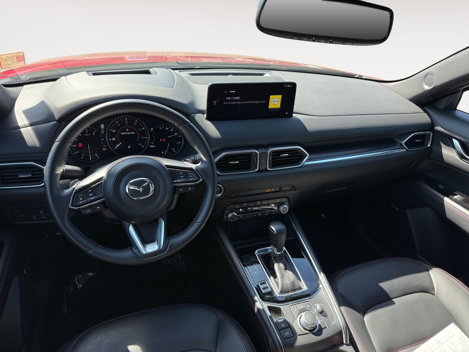 Certified Used 2025 Red Crystal Mazda 2.5 Turbo Premium image 15