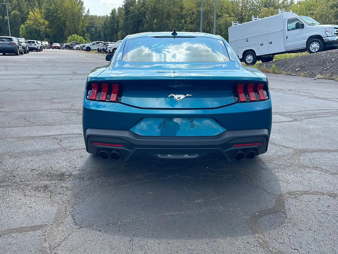 New 2026 Adriatic Blue Ford EcoBoost Premium image 4