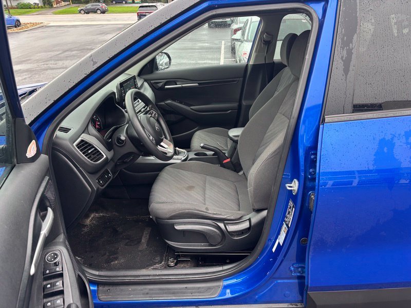 Used 2021 Blue Kia LX image 8