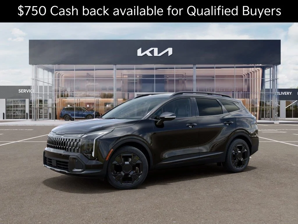 New 2026 Ebony Black Kia X-Line image 3