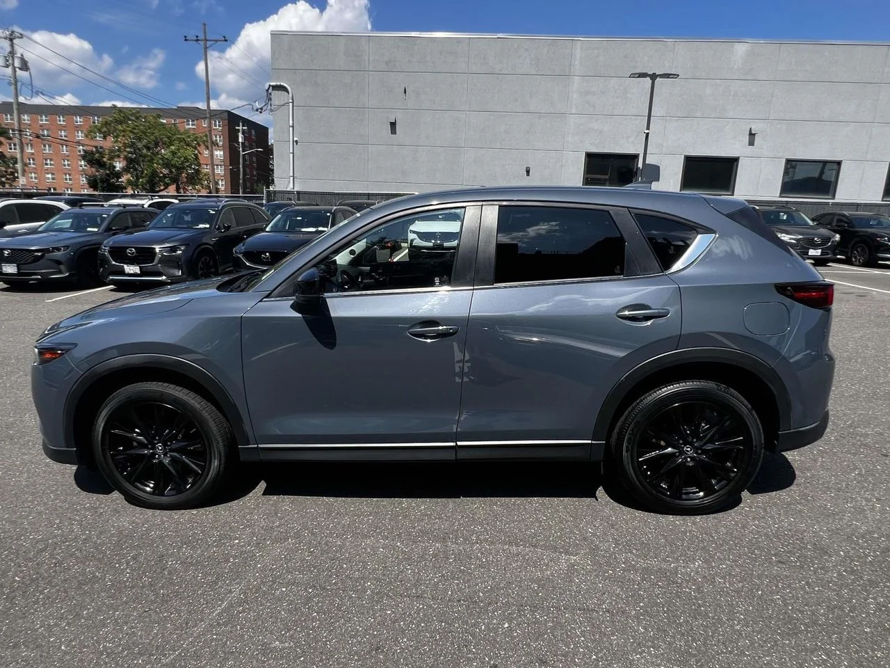 Certified Used 2025 Polymetal Gray Metallic Mazda 2.5 S Carbon Edition image 5