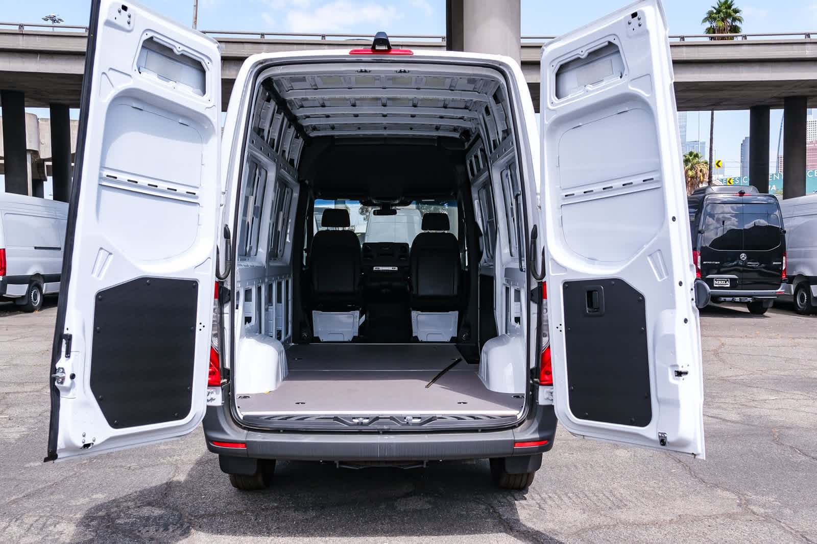 New 2025 Arctic+White Mercedes-Benz Cargo 144WB High Roof RWD 2.0L I4 Diesel Turbo SO image 50
