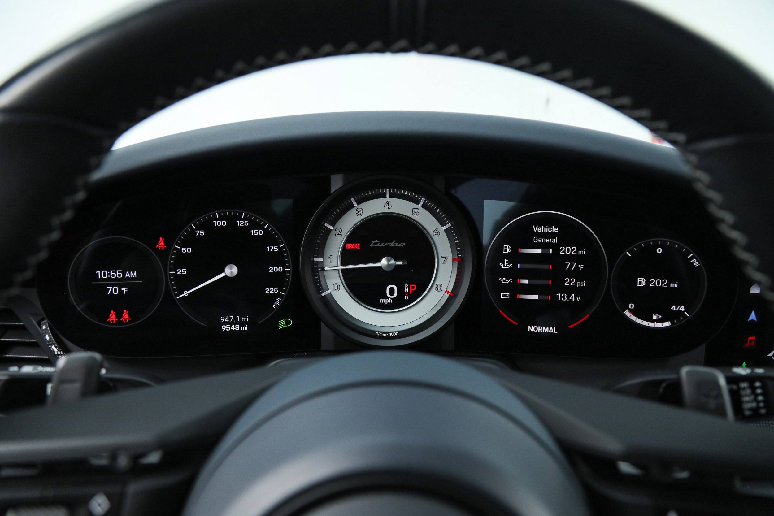Used 2024 Silver Porsche Turbo Coupe image 34
