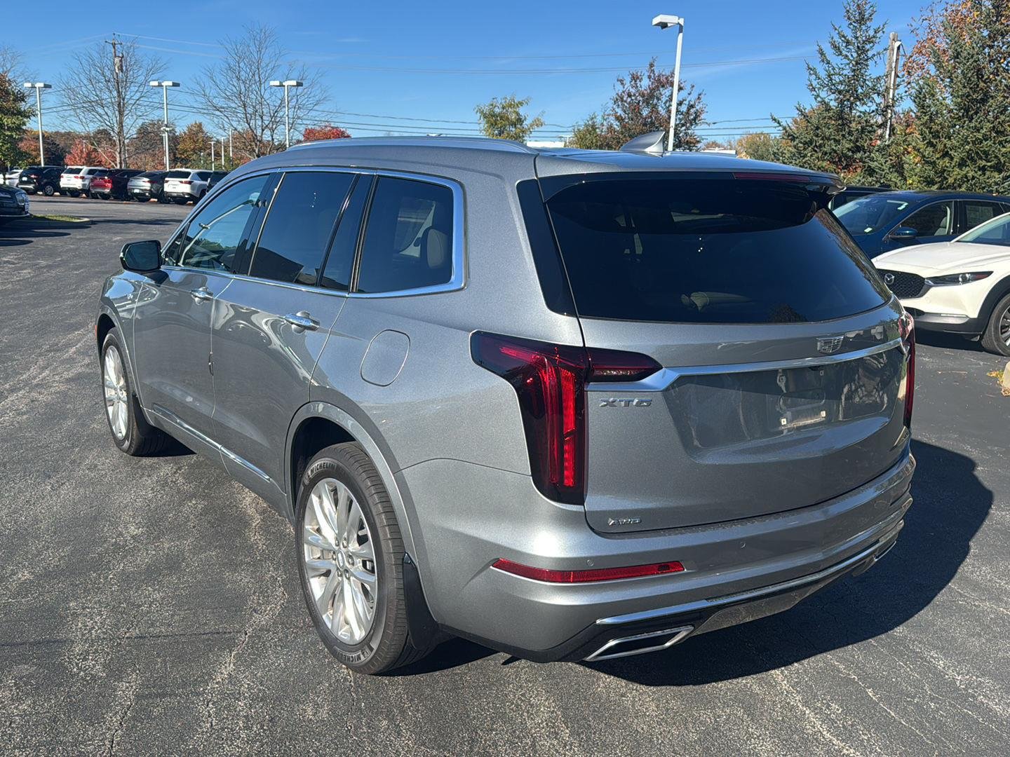 Used 2024 Argent Silver Metallic Cadillac AWD Premium Luxury image 3