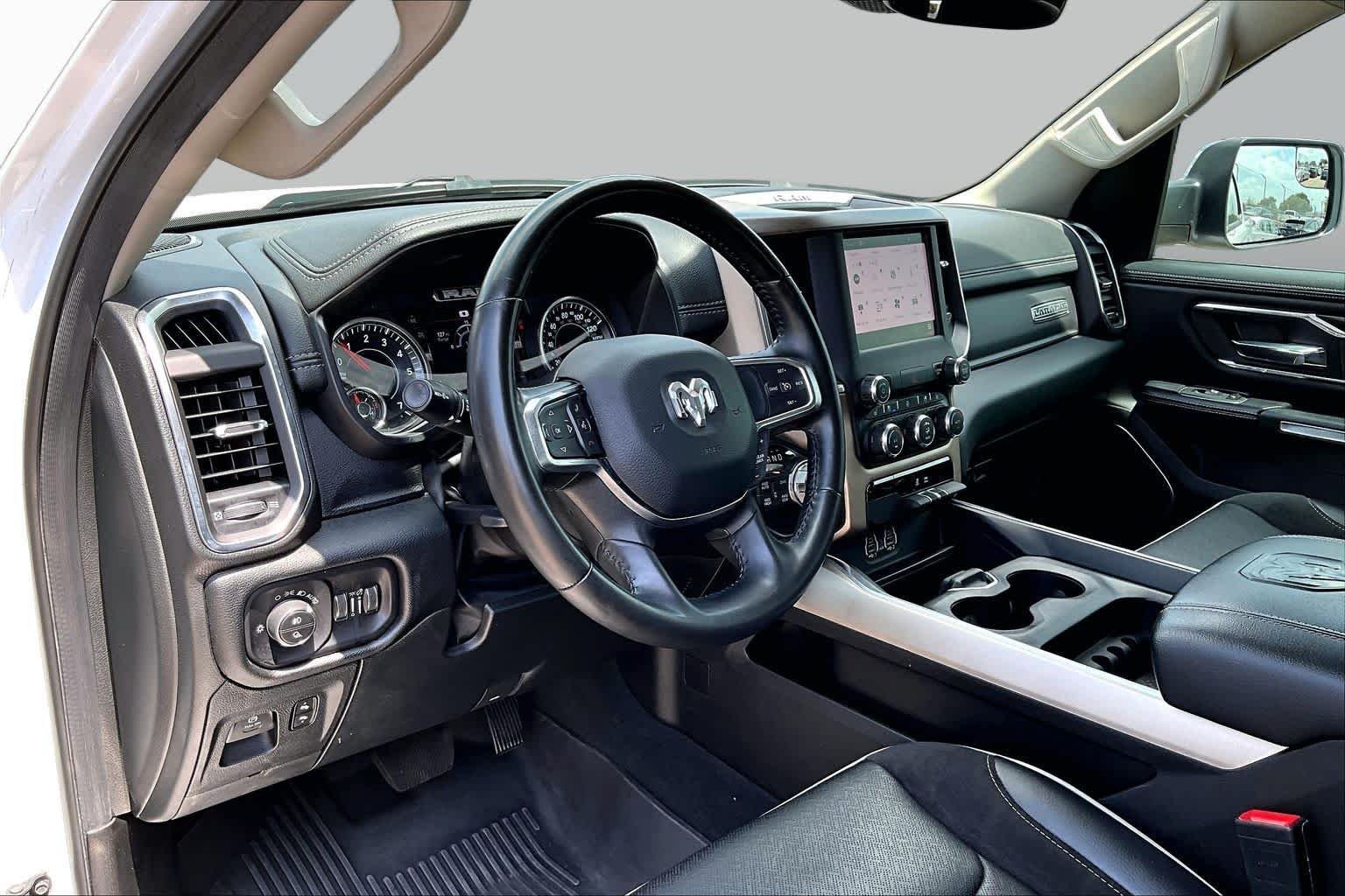 Used 2022 Bright White Clearcoat Ram Laramie image 21